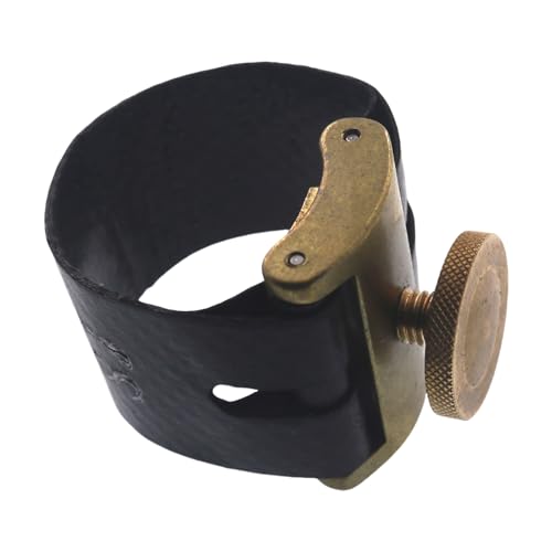 Ligature pour saxophone et attache pince d'embout en métal de haute précision