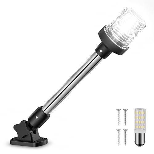 Obcursco Boat Stern Lights, IP67 Waterproof...