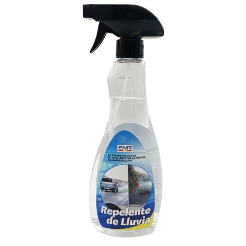 ENR-Repelente Agua Parabrisas,Liquido Limpiaparabrisas coche,Glass Coating,Limpia Y Repelente De Lluvia Coche/Anti-Lluvia Parabrisas-500ml