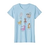 Producto oficial de Disney Foto grupal de gatos y razas de Disney Camiseta