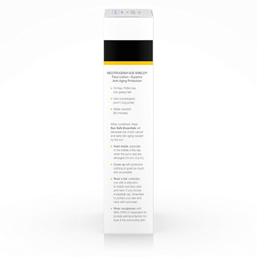 Neutrogena Age Shield Anti-Oxidant Face Lotion Sunscreen with Broad Spectrum SPF 70, Oil-Free & Non-Comedogenic Moisturizing Sunscreen to Prevent Signs of Aging, 3 fl. oz (Pack of 2) - image 7