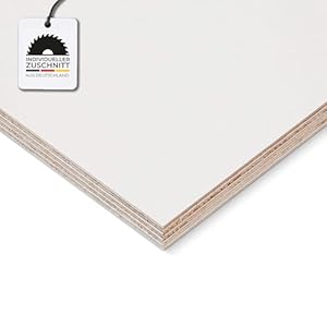 HausFux Multiplex-Weiß 12mm Sperrholzplatte