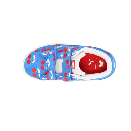 PUMA Kids Girls Suede Classic Xxi V Bebe De Pino Graphic Slip On Sneakers Shoes Casual - Blue - Size 2 M4