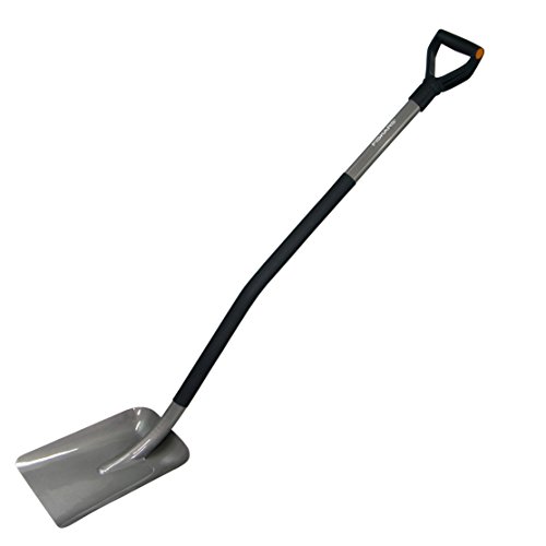 Fiskars Schaufel mit Stahl-Blatt, Breite 23,5 cm, Länge 132 cm