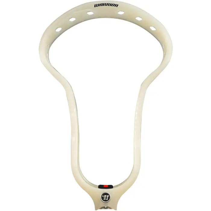 PG Sports Warrior Burn Formula Face Off Lacrosse Head, Unstrung (Natural/Clear)