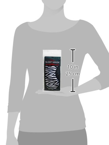 Swissco Satin Sleep Mask Zebra Print