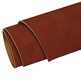 ELW 5-6 oz (2-2.4mm) Nappa Oil Tanned & Waxy Finish Leather Pre-Cuts & Hides | Size: 8'x24' (20.3-61 cm) | Besani Color | Full Grain Genuine Craftsman Grade A/B, Leatherworking, Sheets