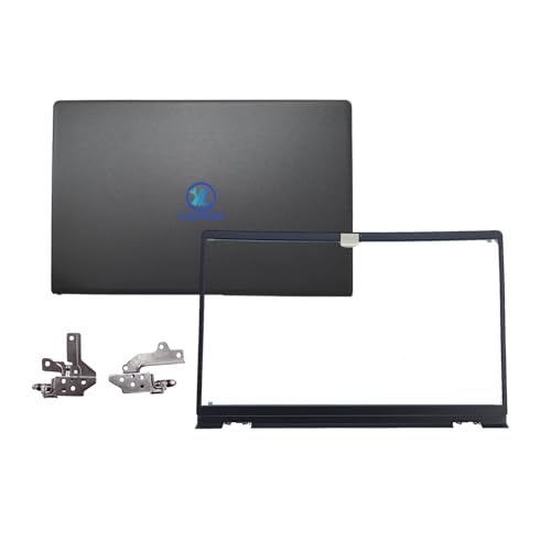 YLPCSY - Replacement Laptop LCD Back Cover Top Case Rear Lid with Hinges and Front Bezel Frame for Dell Inspiron 15 3510 3511 3515 15.6" 00WPN8 0WPN8 09WC73 9WC73 AP3LE000901 15.6inch