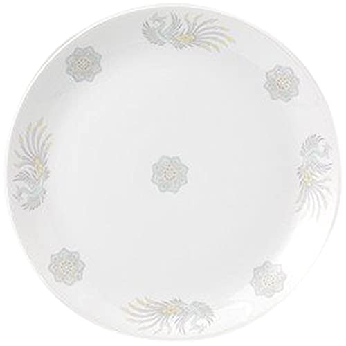 Set de 10 platos de cerámica 13" (32.6 x 4 cm) redondos