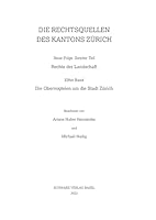 Die Obervogteien Um Die Stadt Zurich 379654410X Book Cover