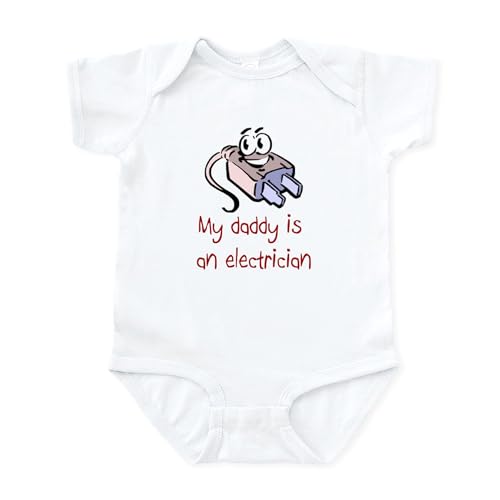 Image of CafePress Electrician Infant Bodysuit Cute Infant Bodysuit Baby Romper
