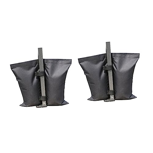 TOYANDONA Paquet de Sable pour Tente de Réception 4 Pièces, Paquet de Lestage Pavillon Résistants, Compatibles Tonnelles Extérieures, Fixation Facile au Pied, Double Fermeture Éclair, Usage