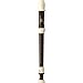 Yamaha Recorder, Soprano, German Fingering, Simulated Rosewood, white trim