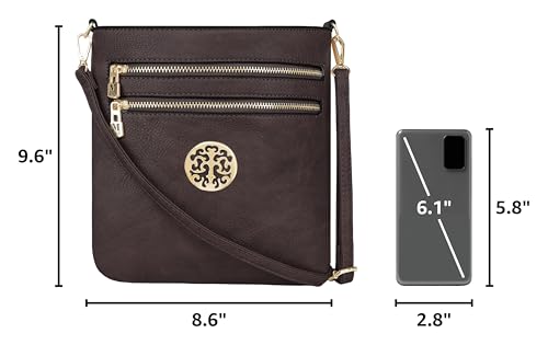 Image of Montana West Crossbody Bags for Women Multi Pocket Cross Body Bag Purses with Adjustable Strap