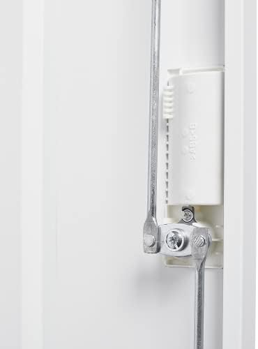 Miniatura 6 de Gabinete de almacenamiento de metal con puertas y 3 estantes armario de garaje de acero con cerradura de gran espacio de 42 pulgadas para el hogar