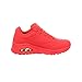 Skechers womens Skecher Street Women's Uno - Stand on Air Sneaker, Red, 7 US