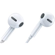 Wired Headphone with 3.5mm Plug, Microphone with Built-in Remote to Control Music, Phone Calls, and Volume