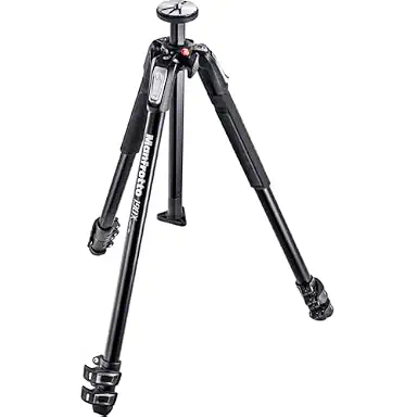 Manfrotto 190X Aluminum 3-Section Tripod (MT190X3)