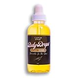 Canvas Beauty Body Drops – Siamo Coconut Oil Fragrance Body Oil, Hydrating Perfume Body Drops for Soft Radiant Skin, 4 oz