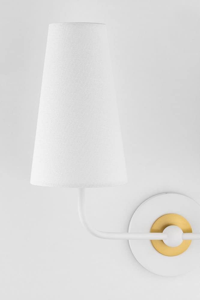 -2-Light Wall Sconce in Style-20.5 inches Wide by 25.5 inches High-White Finish 735-Bel-3322013