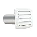 Dundas Jafine BLH6WZW Louvered Vent Hood, 6", White