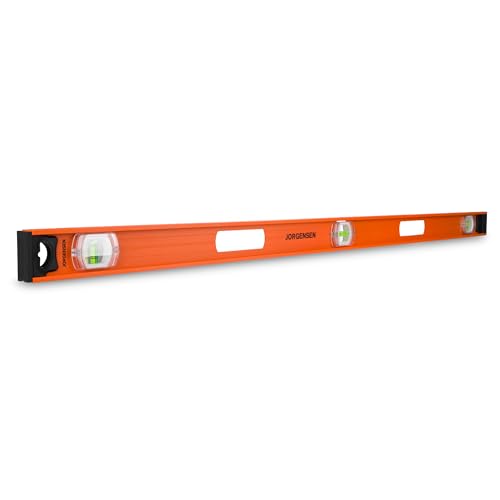 JORGENSEN 48 Aluminum I-Beam Level tool 90/180 Spirit Long Leveler Tool