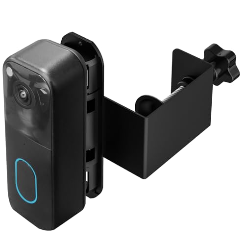 Soporte para timbre de puerta con ángulo ajustable, cámara antirrobo, montaje para vídeo al aire libre, soporte de cámara para dormitorio, casa de alquiler, apartamento de negocios