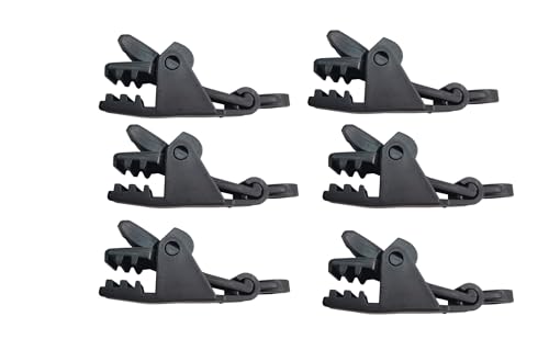 6 Pack Wind gust Clips Strap Heavy Duty Tent tarp