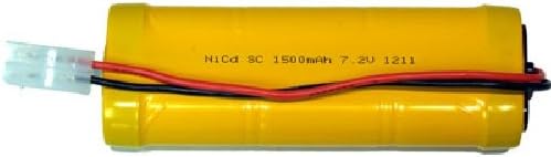 7.2 Volt NiCd Battery Pack (1500 mAh) with Tamiya Connector