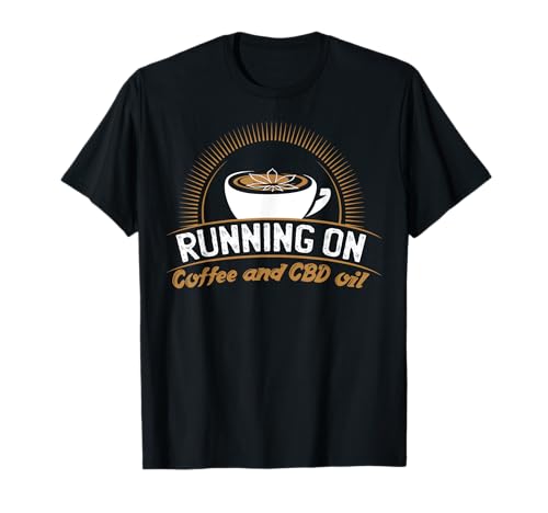 CBD and Coffee Lovers Gift Design for CBD Barista T-Shirt