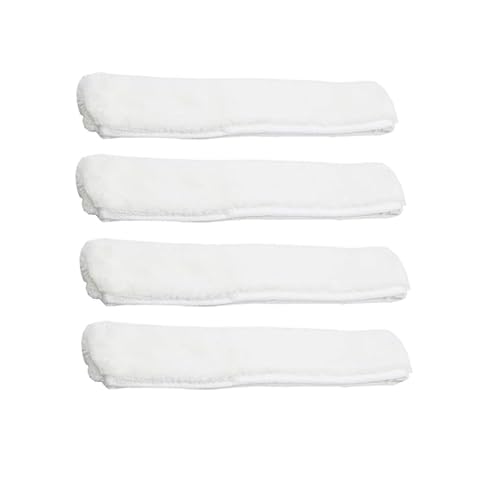 Microfiber Window Washer Replacement Scrubber, 13.87 Inch Window Glass Wiper Cloth for Cleaning Bathroom Car Window