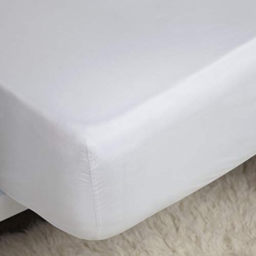 Belledorm 400 Thread Count Egyptian Cotton Ultra Deep Fitted Sheet (Kingsize) (White)