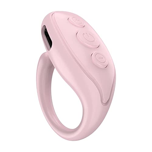 Aibyks Blue-Tooth-Fernbedienungsring - Drahtlose Kamera-Fernbedienung | Wiederaufladbarer Drahtloser Kamera-Fernbedienungs-Page Turner Für Mobiltelefone Und Tik-Tok, Seite Nach Oben Und Unten Cover