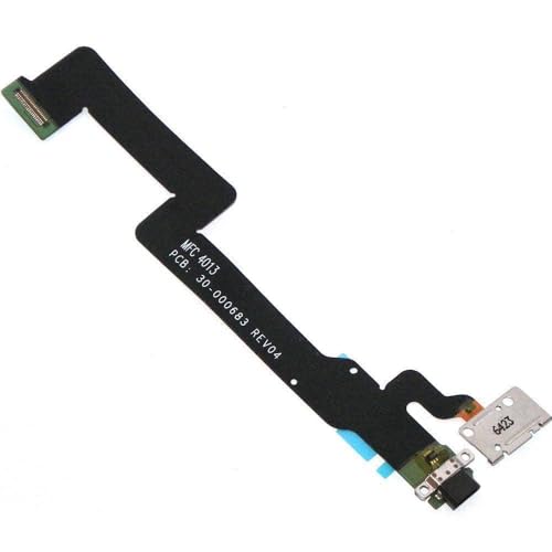 Komponentz   Nuevo puerto de carga micro USB Botón de encendido Cable flexible para Amazon Kindle Fire HDX 7