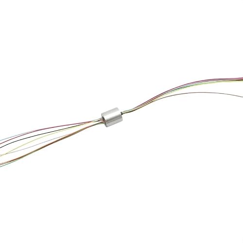 yuenhoang - yuenhoang 1PCS 2A 1/2/3/4/5/6/7/8 Channels Micro Slipring 10.5x11.8mm 360° Rotation Conductive Connector Joint Slip Rings Replacement Parts for Dining Table Monitor Robot (Dia 10.5mm 3CH 2A)