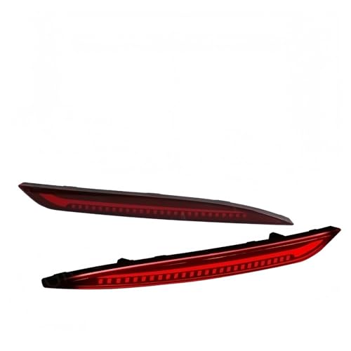 Reflector de parachoques trasero dinámico con tres funciones de luz LED para Tesla