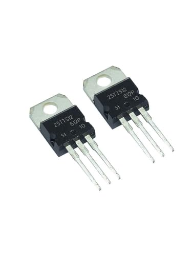 AmAir 5 PCS 25TTS12 TO-220 Thyristor High Voltage, Phase Control SCR