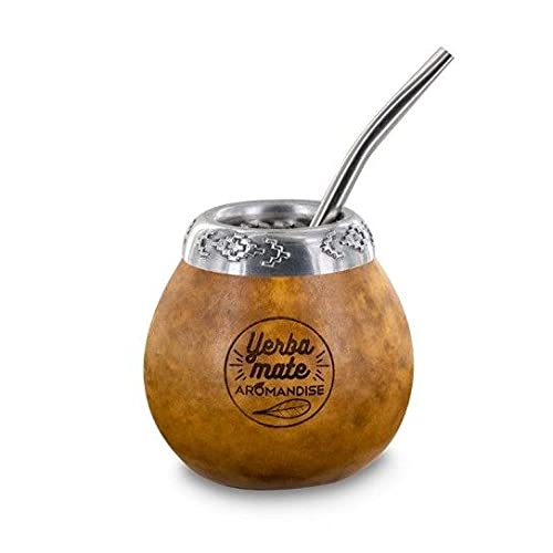 Aromandise Calebasse e bombilla per mate