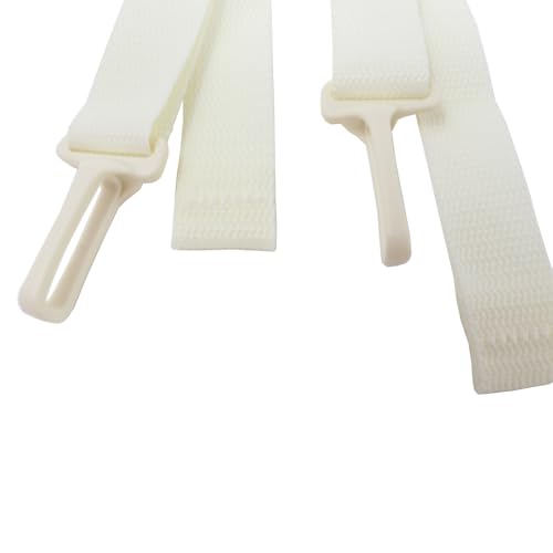 Image of Replacement Parts for Fisher-Price Space Saver High Chair - BGB27 ~ Fits Many Models ~ Includes 2 Beige Replacement Shoulder Straps
