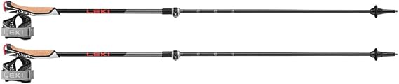 LEKI Instructor Lite Aluminum Adjustable Lightweight Trekking Poles for Hiking & Nordic Walking