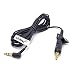 Produktbild vhbw Audio AUX Kabel auf 3,5mm Klinkenstecker kompatibel mit Bose QuietComfort 15, 2, QC15, QC2 Kopfhörer,180cm