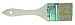 Magnolia Brush 233 Low Cost Single Thickness Paint or Chip Brush, 1-1/2" Trim, 2" Width, White (Case of 24)