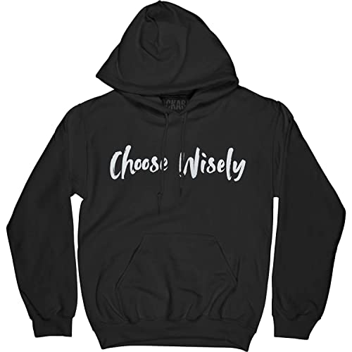 J Cole Sweat-Shirt À Capuche Choose Wisely Logo Nouveau Officiel Homme Noir Size S