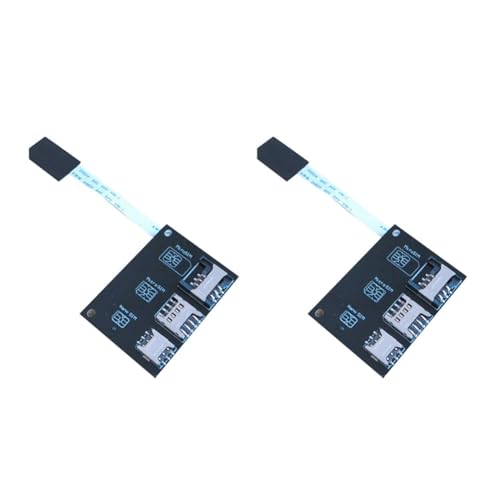 Janasiba 2X 2730 Convertitore Di Strumenti Di Attivazione Nano SIM Esterna in Estensione Smart Card IC 4In1 per Kit Adattatore Scheda SIM