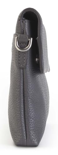 Jost Vika Clutch Mid Grey pochette chic aux finitions minimalistes