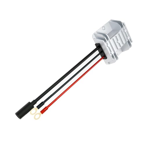 Convertisseur élévateur DC 12V 24V à 30V 3.5A avec port femelle et boîtier métal étanche