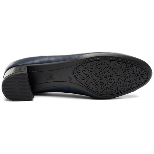 Derbies Ara Vicenza noir et bleu 37.5 pour pieds sensibles