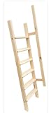 Escalera altillo con pasamanos (Altura 100 cm, 50)