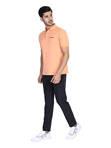 Image of OFF LIMITS Mens Logo Polo for Mens (ORNAGE Mel) Orange