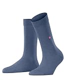 Burlington Lady Damen Socken mit Bio-Baumwolle light jeans (6662), 36-41